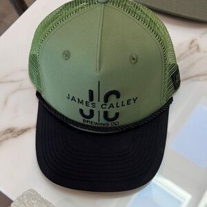 James Calley Brewing Co Green and Black Cap